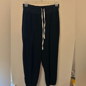 Intimately FREE PEOPLE black Terry cloth sweatpants joggers Small